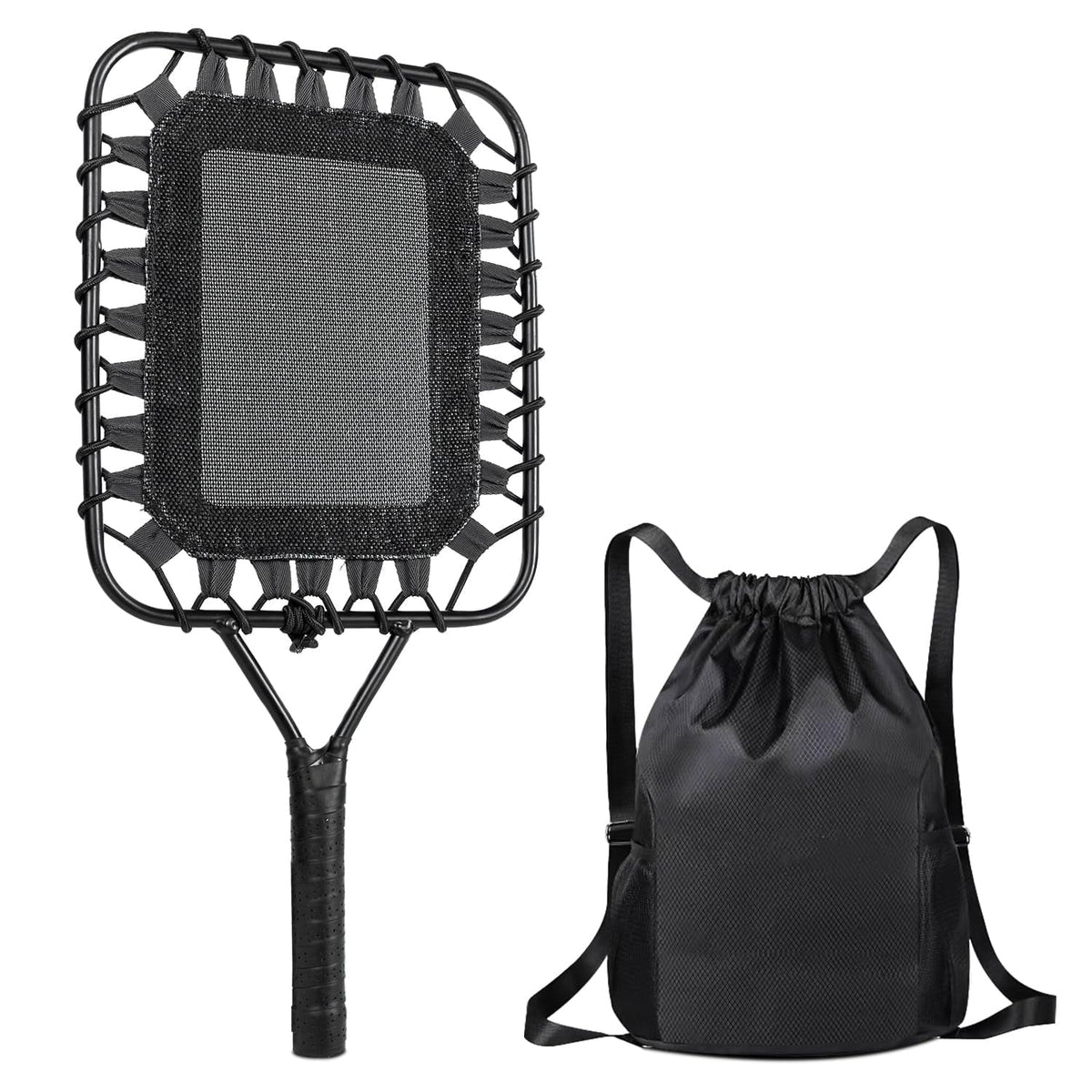JASCOPRO Baseball Racket for Fly Balls, Fungo Racket Baseball Practice Hitting Grounders & Pop Flies