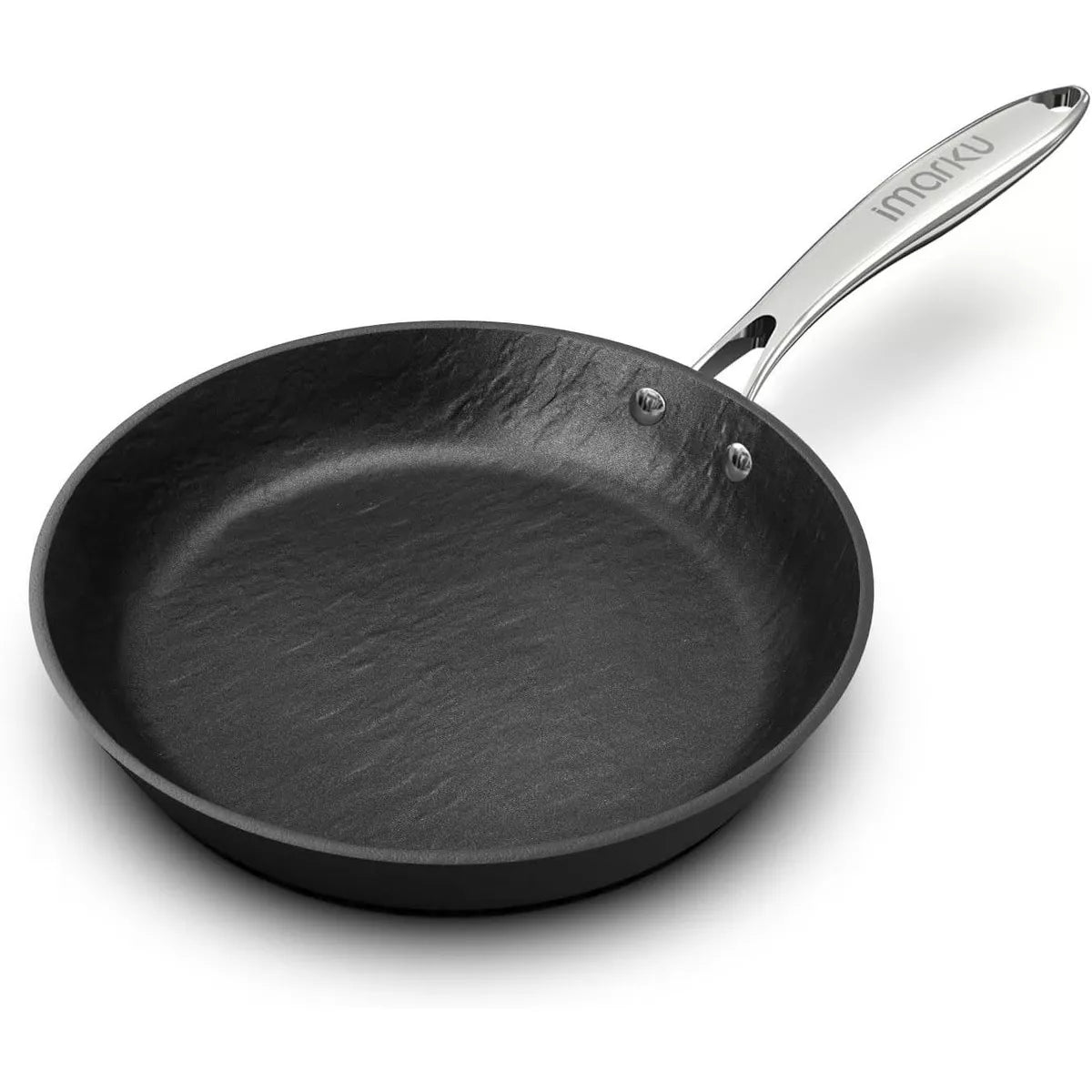 imarku Non Stick Frying Pans - 10 inch Frying Pan Nonstick Skillet, Egg Pan Omelette with Cool Stainless Steel Handle, Dishwasher Safe