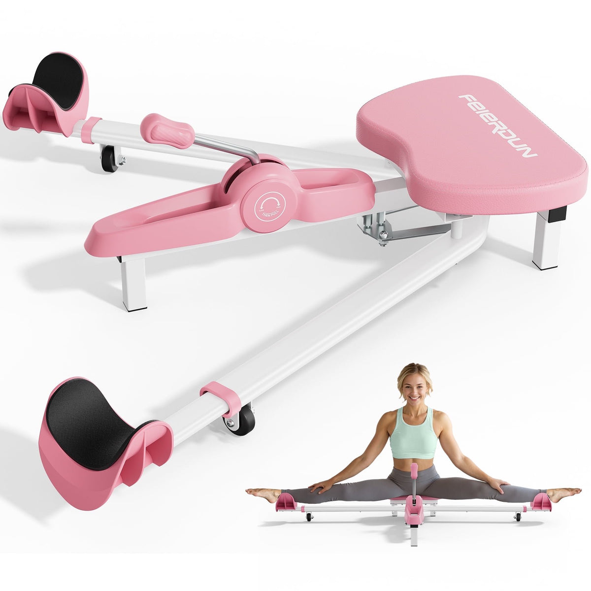 Leg Stretch Machine for Flexibility Training, Perfect for Full Splits, Yoga, Dance, and Stretching Workouts