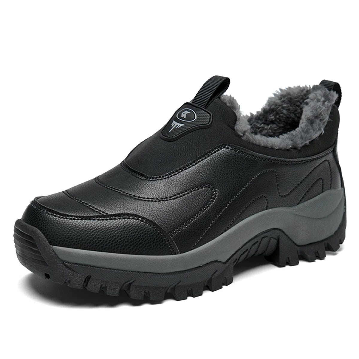 HAOSHIDUO Snow Shoes for Women Men Comfortable Warm Non-slip Durable Walking Shoes
