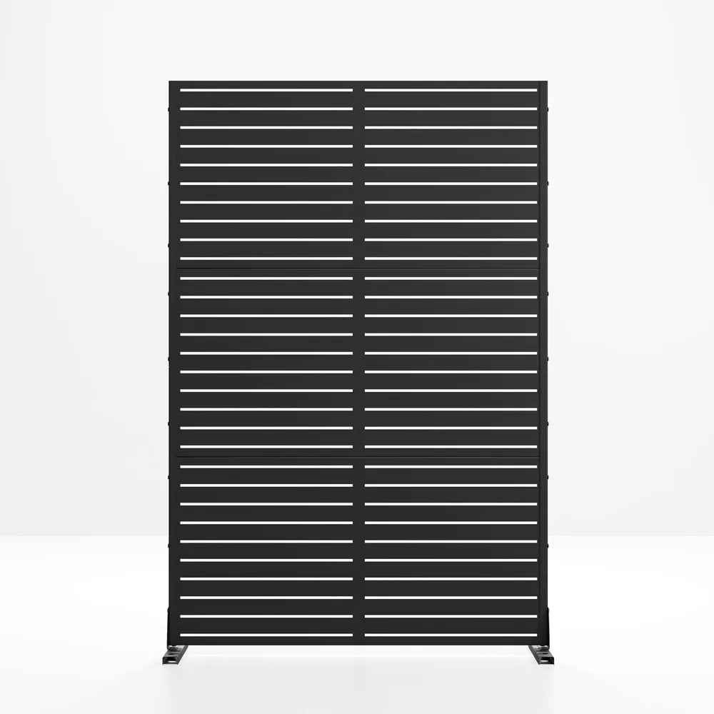 Dovelina Metal Outdoor Privacy Screen Freestanding Patio Decorative Screens