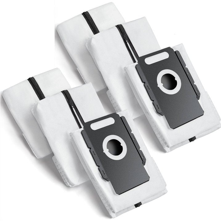 6 Pcs Reusable Zippered Vacuum Bags for iRobot Roomba I S J Series, Replacement Dust Bags