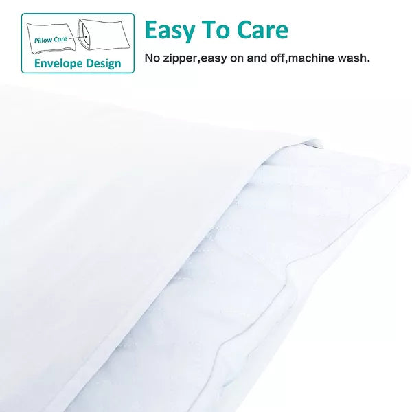 Brushed Microfiber Body Pillowcase, Super Soft Body Pillow Cover with Envelope Closure, 20x54 Inches - NTBAY