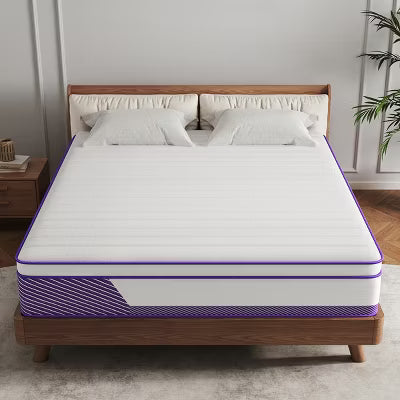 CHEVNI 12-14 Inch Mattress in a box Hybrid Spring Memory Foam Medium Firm