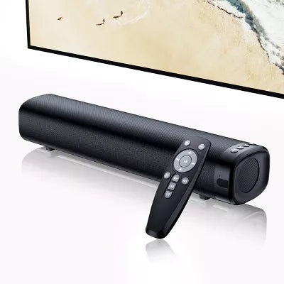 VEATOOL Sound Bar for TV, 50W Bluetooth 5.4 Soundbar with Subwoofer, 3D Surround Sound System with Optical/AUX/RCA/USB