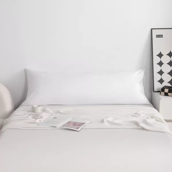 Cotton Body Pillowcase, Breathable and Soft Body Pillow Cover with Envelope Closure - NTBAY