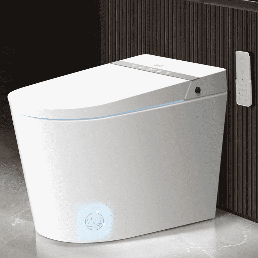 Smart Bidet Toilet, Auto Open/Close Lid, One Piece Toilet Bidet Thankless, LED Display