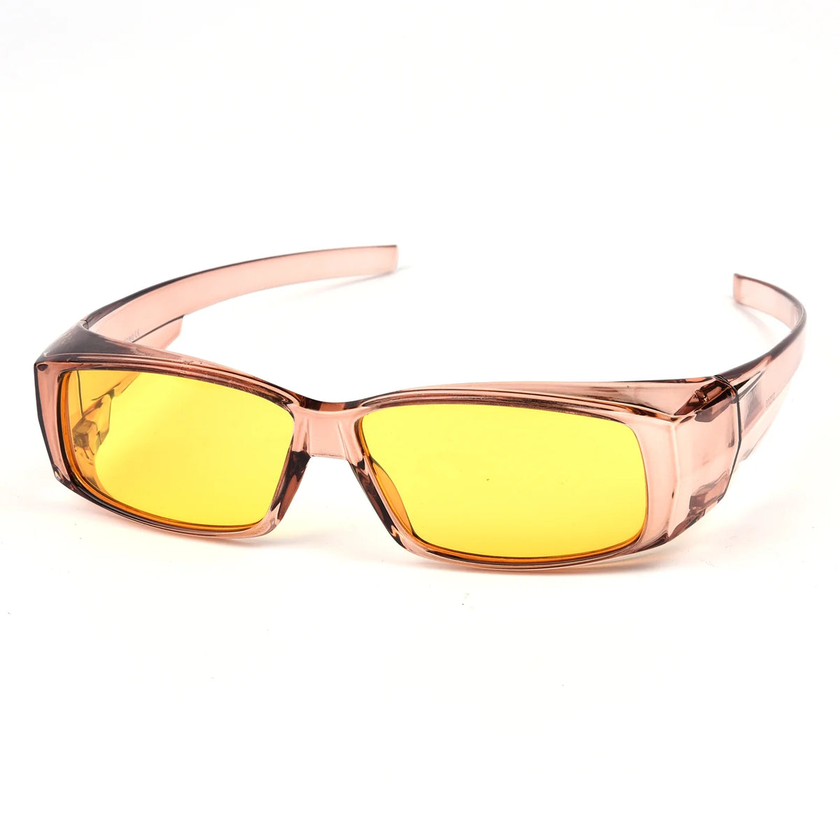 TINHAO HD Polarized Night Driving Glasses for Men Women Anti Glare Yellow Tinted Night Vision Glasses for Driving