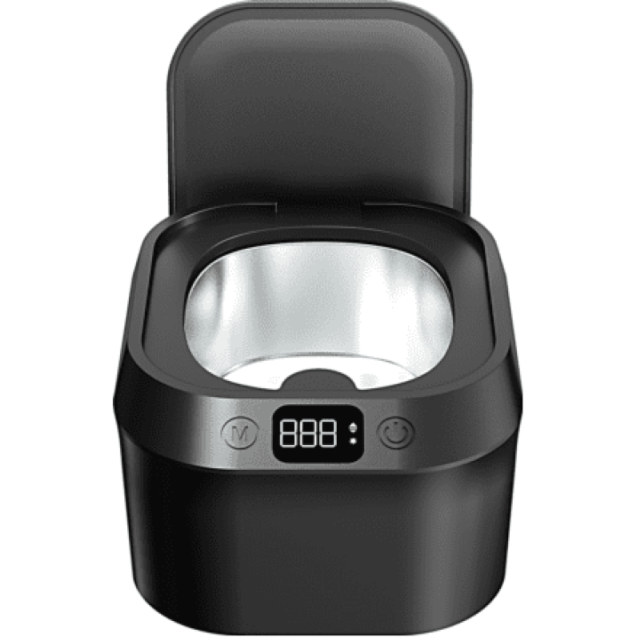 Ultrasonic Retainer Cleaner, 48Khz Professional Retainer Cleaner Machine with Digital Timer, Portable Ultrasonic Jewelry Cleaner