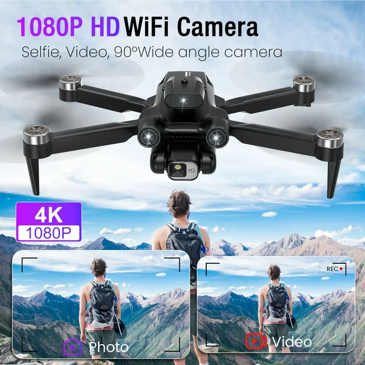 VILINICE 8 Drone with Camera LH X77PRO 1080P HD 4K Camera , RC Quadcopter, Drone for Adults and Beginners