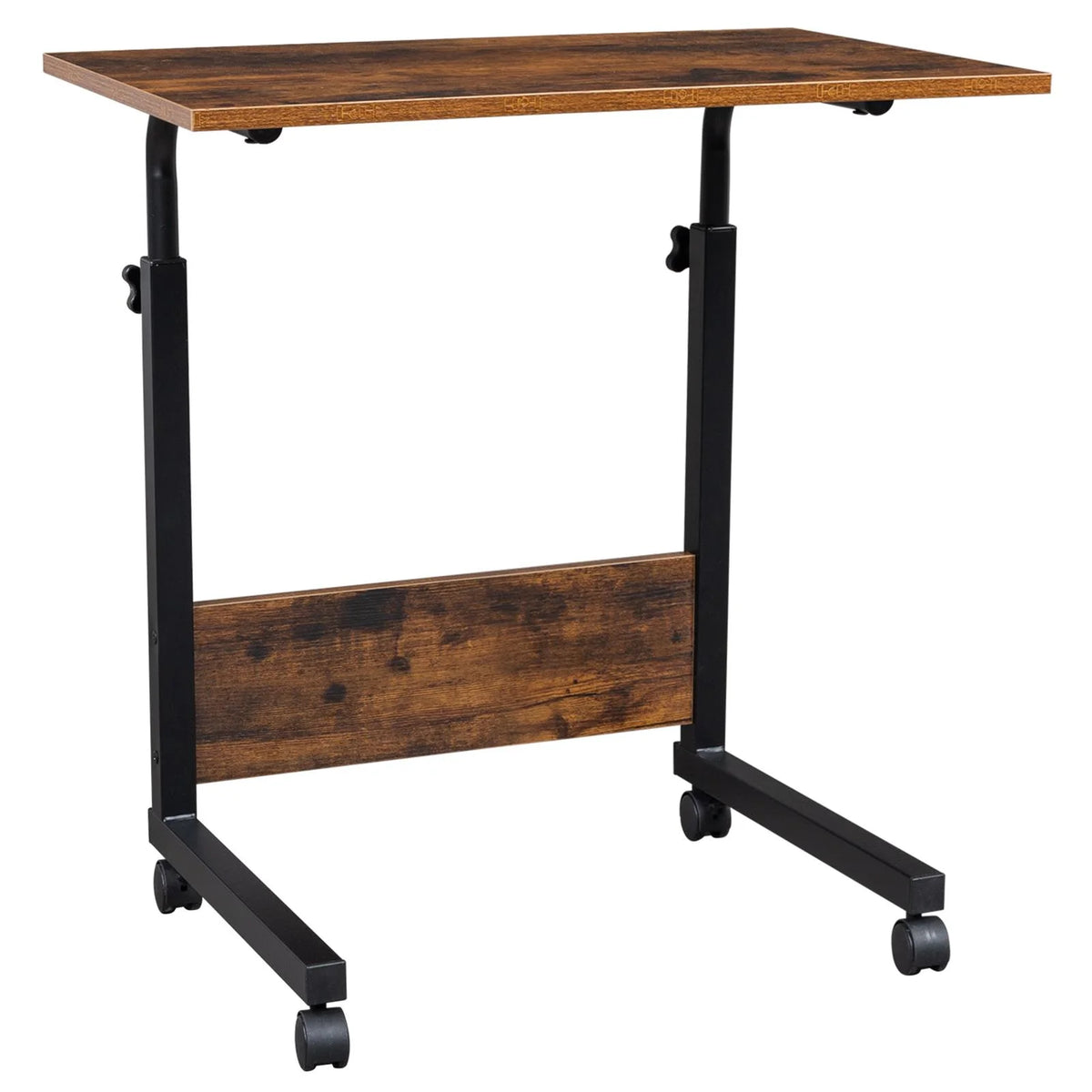 Ktaxon Computer Desk Home Office Study PC Laptop Writing Table Height Adjustable