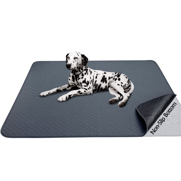 Snagle Paw Washable Pee Pads for Dogs, Non Slip Puppy Pee Pads with Waterproof, 48" x 48"