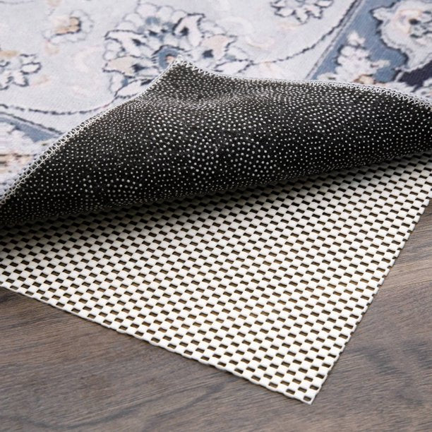 Non-Slip Area Rugs, Suitable for Hard Surface Floors , Beige 2.5 x 3.5 Feet, Pack of 1