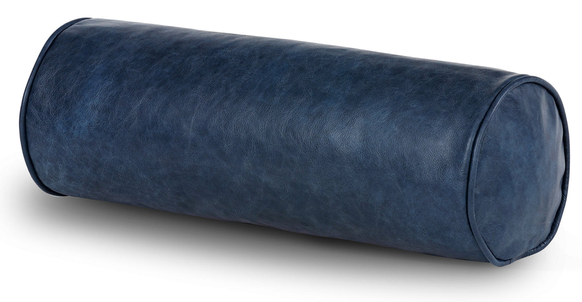 Napa Leather Bolster Pillow Set