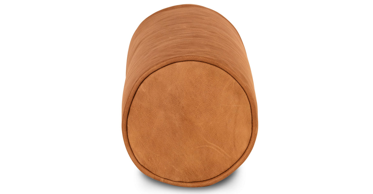 Napa Leather Bolster Pillow Set