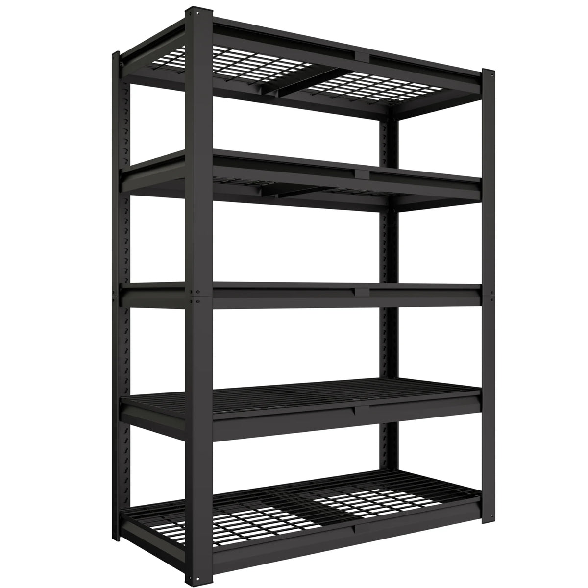Prilinex 2750LBS Metal Storage Shelves Garage Shelving Unit 5 Tier Heavy Duty Storage Rack for Warehouse Pantry Closet, 36"W x 16"D x 72"H