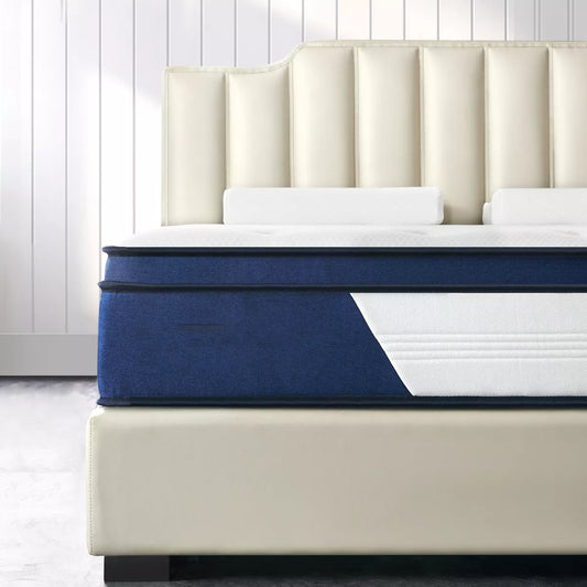 10” Individually Pocketed Multi-Zone Stabilized Support Hybrid Mattress