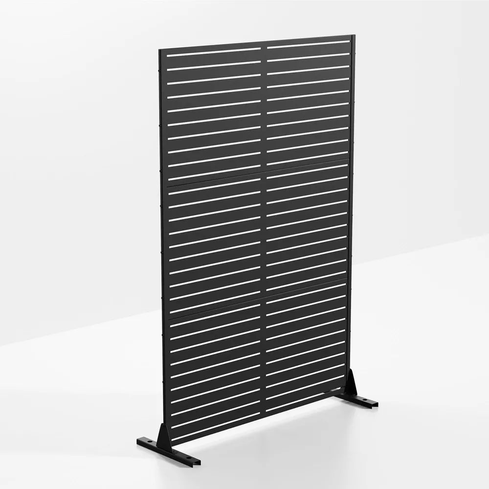 Dovelina Metal Outdoor Privacy Screen Freestanding Patio Decorative Screens