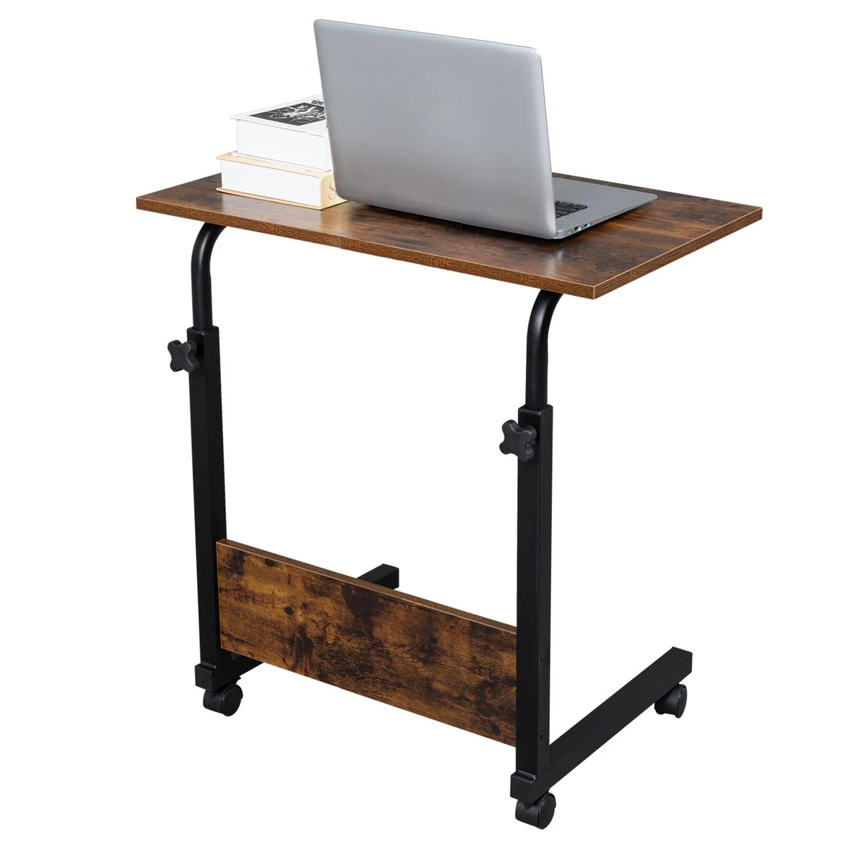 Ktaxon Computer Desk Home Office Study PC Laptop Writing Table Height Adjustable
