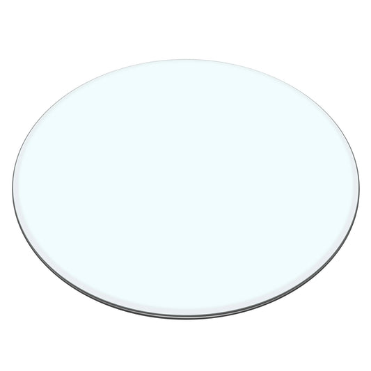 40 Inch Round Glass Dining Table Top,Circle Tempered Glass Kitchen Table Top with 4-6 Rubber Anti-Slip Ring,0.35'' Clear Circular Dining Table Top, for Dining,Restaurant Table and Lazy Susan