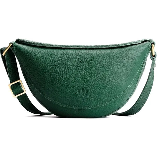 Portland Leather Goods Koala Sling Bag - Adjustable Full-Grain Leather Bacalar Large