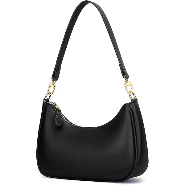 KKXIU Shoulder Bag for Women Cute Hobo Purses and Handbags Black