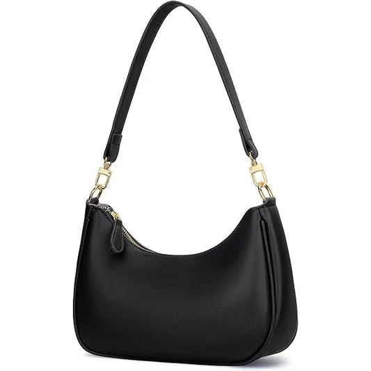 KKXIU Shoulder Bag for Women Cute Hobo Purses and Handbags Black