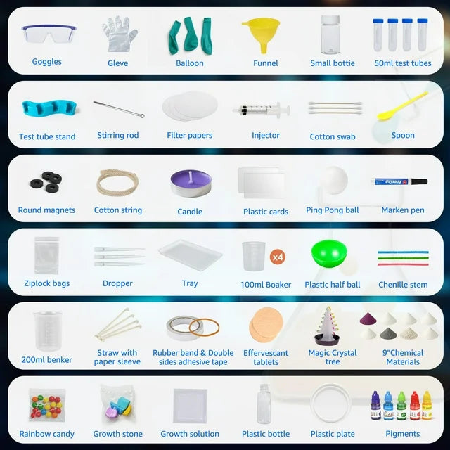 238+ Lab Experiments Science Kits for Kids STEM Educational Toys Gifts for Boys Girls Age 5-12