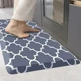 Cushioned Anti-Fatigue Kitchen Rug Mat ,17.3"x 28",Non Slip Waterproof , Heavy Duty PVC Ergonomic Comfort Mat for Kitchen, Floor Home, Office, Sink, Laundry