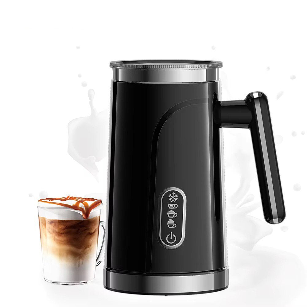 Electric Milk Frother, FETERVIC 5 in 1 Milk Steamer,11.8oz/350ml Automatic Warm and Cold Foam Maker for Coffee,Latte, Cappuccino, Macchiato, Hot Chocolate