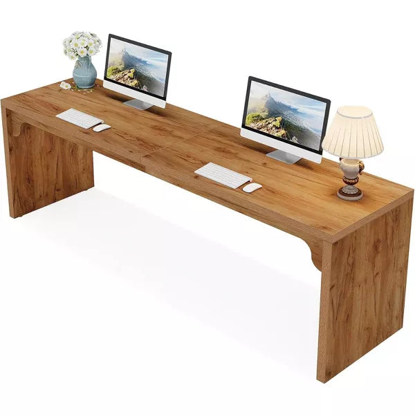 Tribesigns 78.7" Long Double Computer Desk Workstation for Home Office