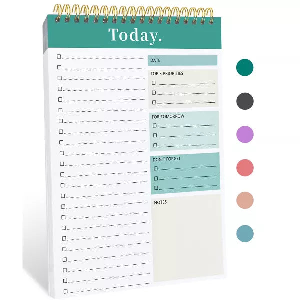 Belatt To Do List Notepad - To Do List Notebook for Work with 52 Sheets, Undated Daily Planner Perfect for Enhanced Productivity and Goal Achievement