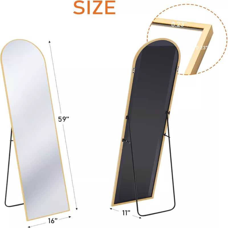 GlasFlength Full Length Mirror with Stand