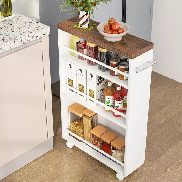 Tribesigns Slim Rolling Storage Cart