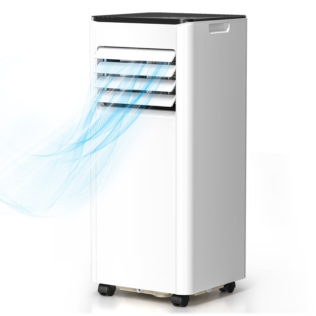Havato 5000BTU (8000 BTU ASHRAE) Portable Air Conditioner, 4-in-1 AC unit, Cooling/Dehumidifier/Fan/Sleep,  Remote Control,  Cools up to 250 Sq.Ft