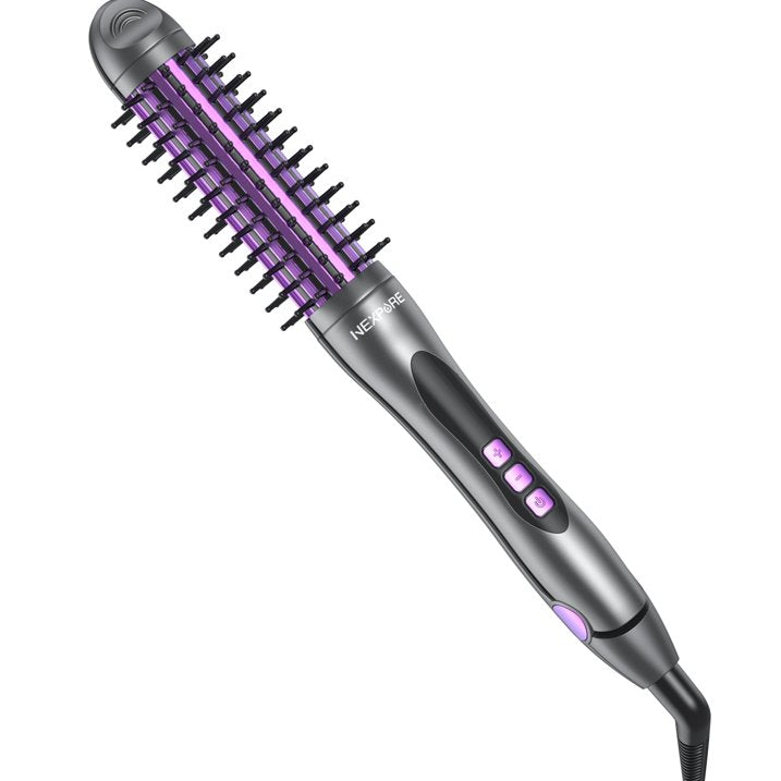 NEXPURE Curler 2 in 1 Flat Iron Curling Iron in One for Curl Wave Straighten Hair