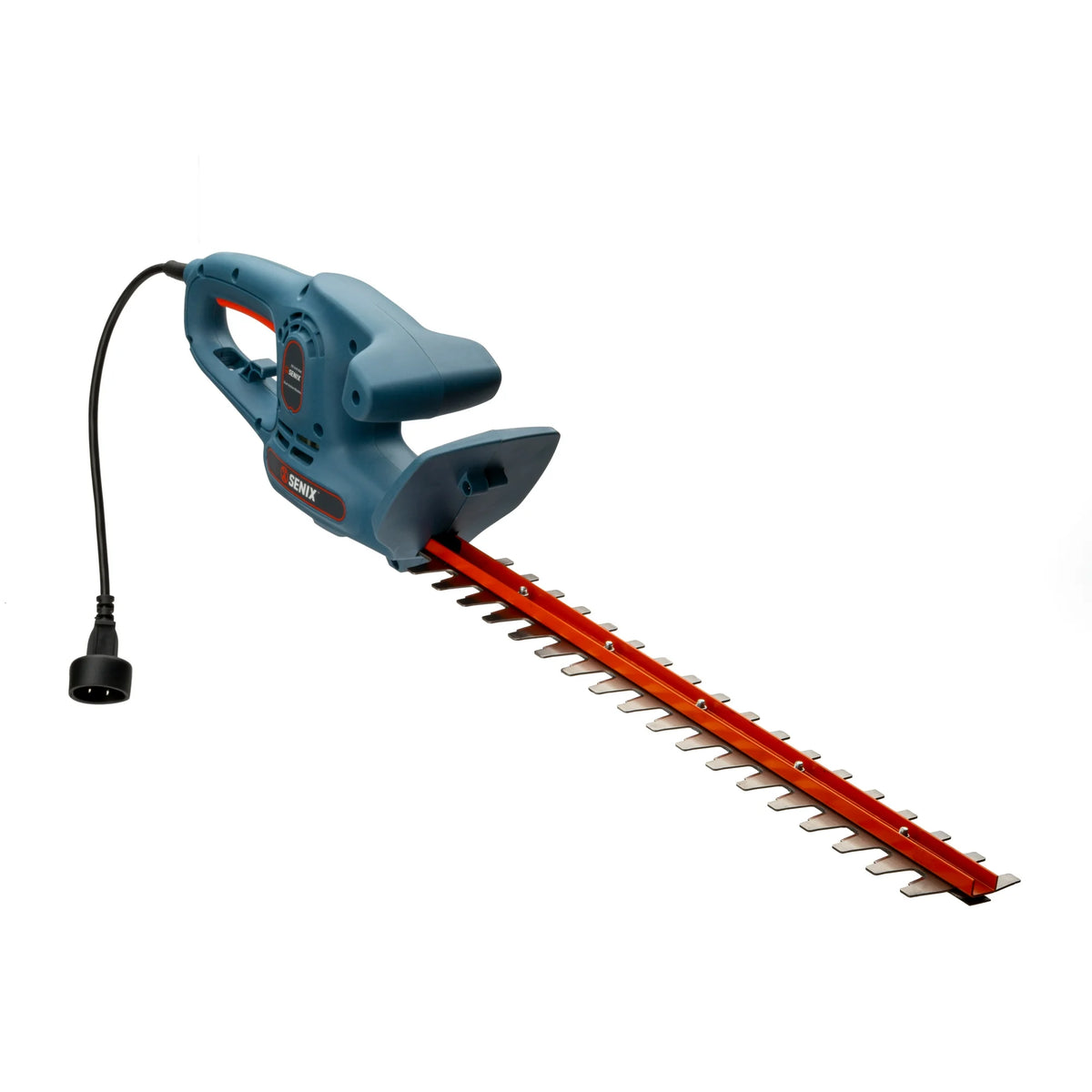 SENIX 120 Volt Max 21 Inch 3.8 Amp Corded Hedge Trimmer, Double Sided Dual Blade Action, 3/4 Cutting Capacity, Blade Cover Included, HTE3.8 L