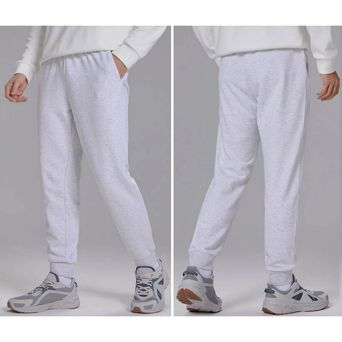 SMNDY 3 Pack Men's Active Athletic Casual Jogger Running Sweatpants Workout Gym Pants with Pockets