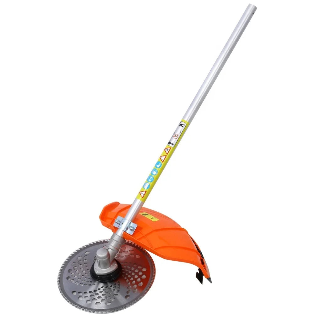 Ktaxon 10 in 1 Multi-Functional Trimming Tool, 52CC 2-Cycle Garden Tool System with Gas Pole Saw, Hedge Trimmer, Grass Trimmer, and Brush Cutter EPA Compliant