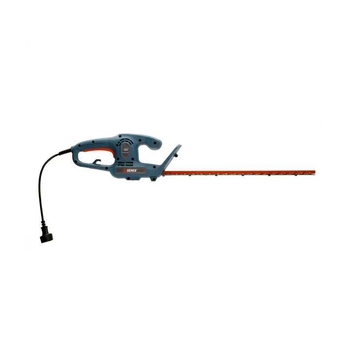 SENIX 120 Volt Max 21 Inch 3.8 Amp Corded Hedge Trimmer, Double Sided Dual Blade Action, 3/4 Cutting Capacity, Blade Cover Included, HTE3.8 L
