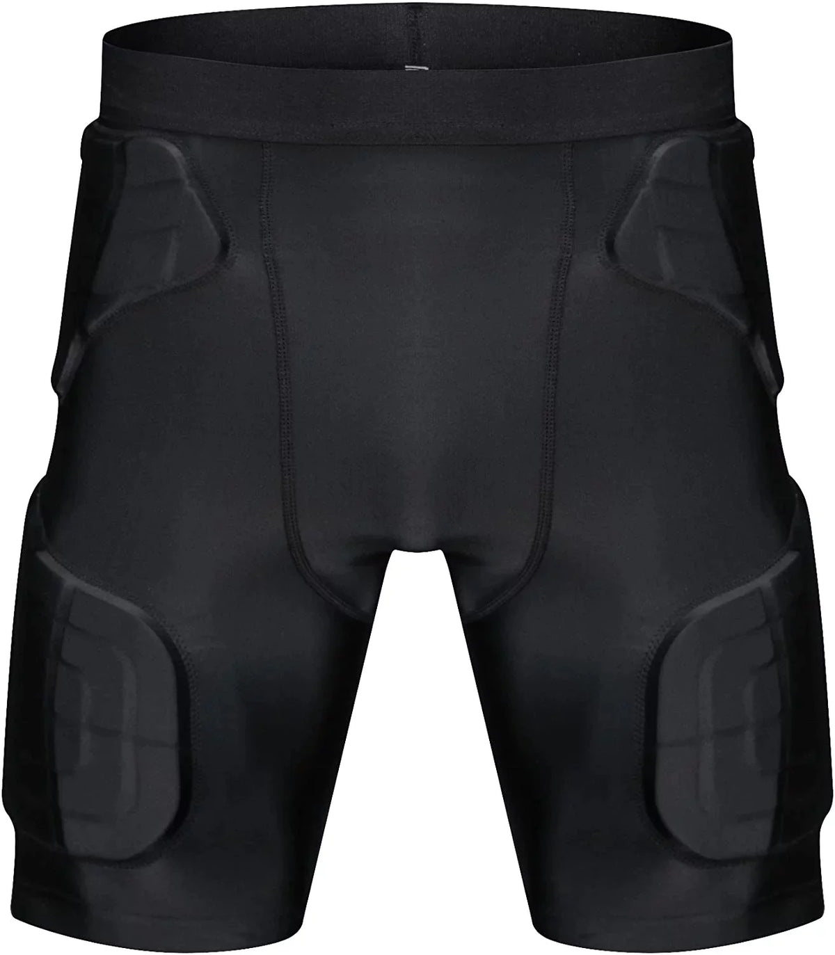 TUOY Men's Padded Compression Shorts Football Girdle for Male