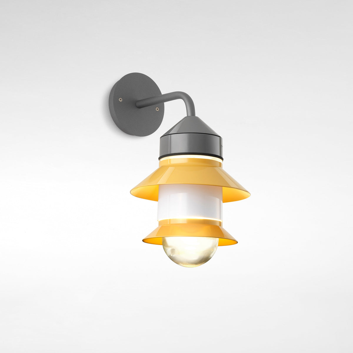 Santorini Fixed Stem Outdoor Wall Sconce