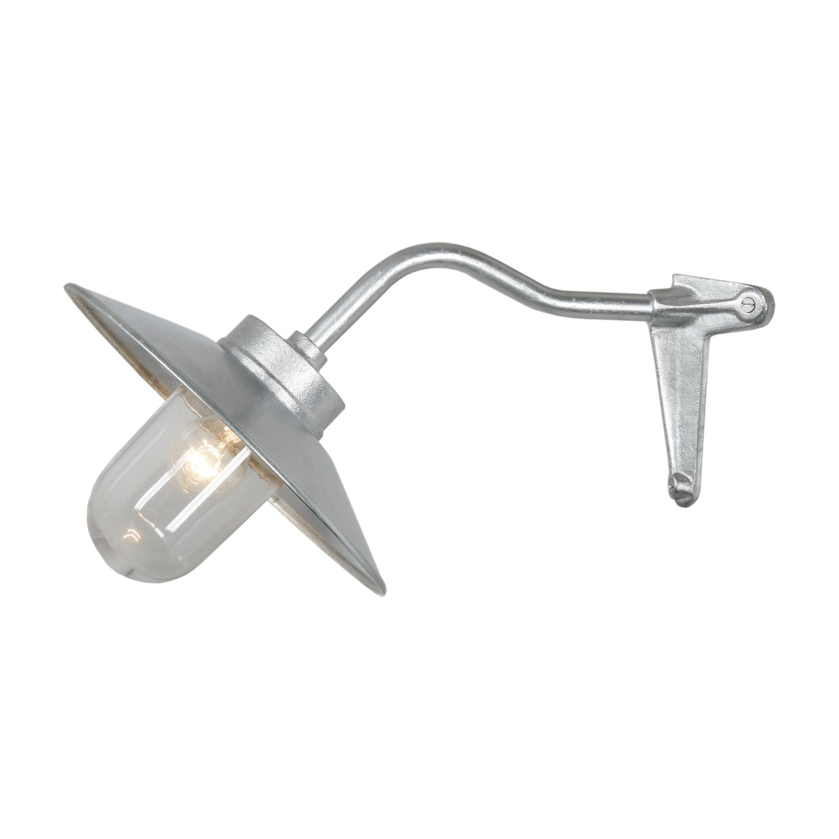Exterior Canted Bracket Light