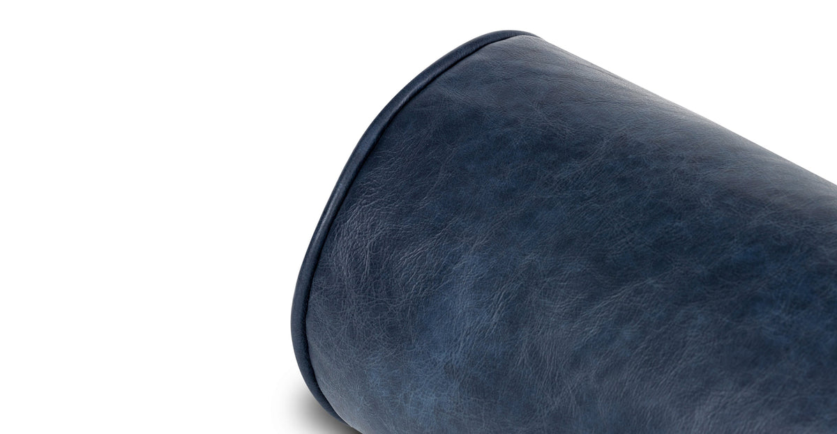 Napa Leather Bolster Pillow Set