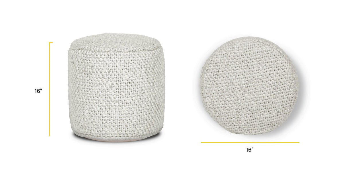 Lara 16" Pouf