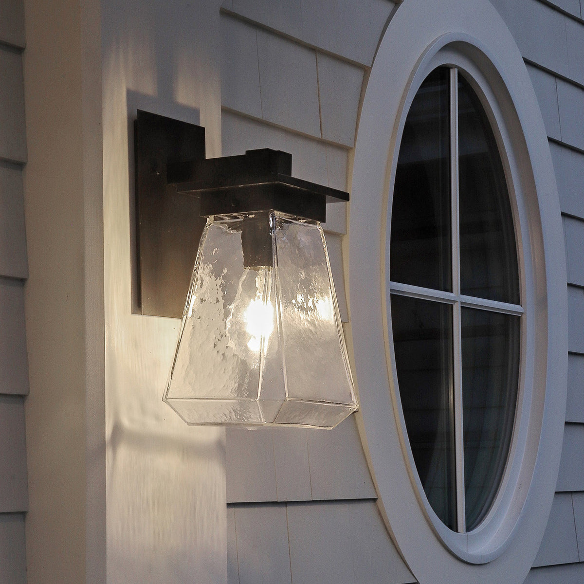 Beacon Outdoor Arm Wall Sconce