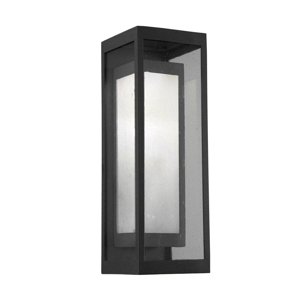 Double Box Outdoor Wall Sconce